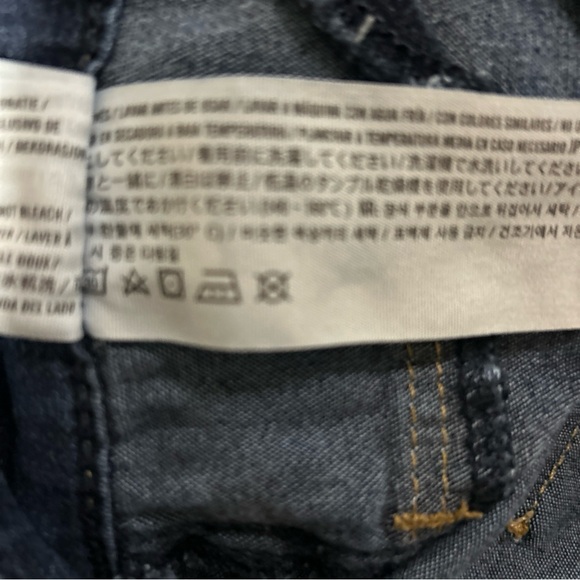 Hollister Jean Legging Women’s Juniors 5 Blue Dark Wash Jeans 27X29 Actual 27X27 - Picture 7 of 12